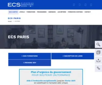 ECS-Paris.com(ECS) Screenshot