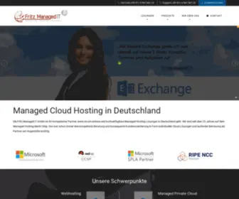 ECS-Webhosting.de(Web Hosting Vserver VPS Root Server Managed Server mieten Terminalserver Windows Linux) Screenshot