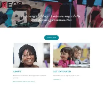 Ecscalifornia.org(Episcopal Community Services) Screenshot