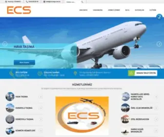 Ecscargo.com.tr(Hava Taşıma) Screenshot