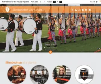 Ecschools.net(Elizabethton City Schools) Screenshot
