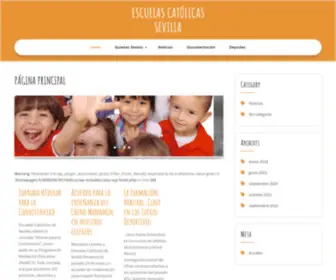 Ecsevilla.org(Escuelas) Screenshot