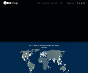 Ecsgroup.aero(ECS Group) Screenshot