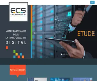 ECS.net.ma(Accueil) Screenshot