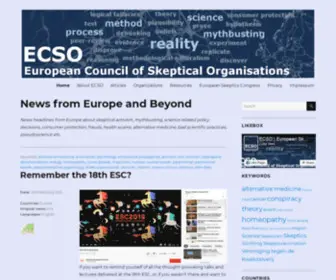 Ecso.org(News Archive) Screenshot