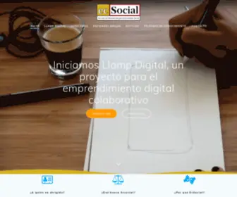 Ecsocial.com(Economía Social) Screenshot