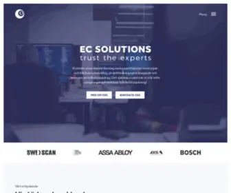 Ecsolutions.se(EC Solutions) Screenshot