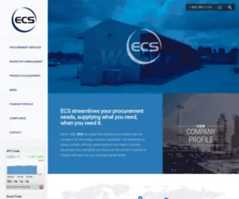 Ecsprocurementgroup.com(ECS) Screenshot