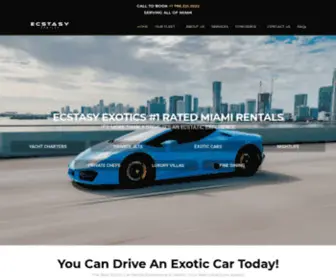 Ecstasyexotics.com(Ecstasy Exotics) Screenshot