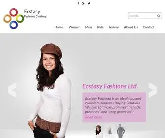 Ecstasyfashions.com(Ecstasy) Screenshot