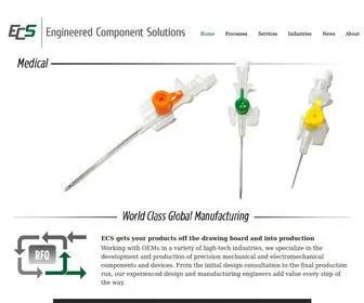 Ecsus.net(Engineered Component Solutions) Screenshot