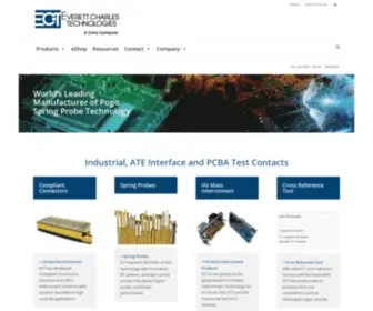 ECT-CPG.com(A Cohu Company) Screenshot