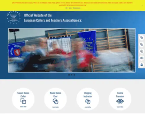 Ecta.de(European Callers and Teachers Association e.V) Screenshot
