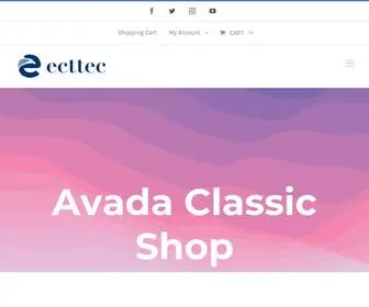 Ecttec.com(Avada Classic Shop) Screenshot