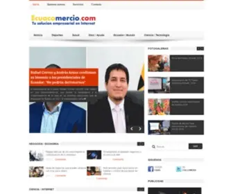 Ecuacomercio.com(Agencia de Marketing en Internet Ecuador) Screenshot