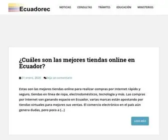 Ecuadorec.com(Consultas) Screenshot