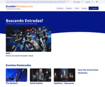 Ecuadorentradas.com(Comparador de entradas) Screenshot