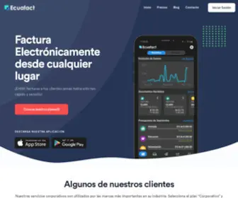 Ecuafact.com(Inicio) Screenshot