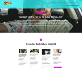 Ecuafarandula.com(Farándula Ecuatoriana) Screenshot