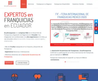 Ecuafranquicias.com(Franquicias en Ecuador) Screenshot