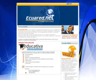 Ecuared.net(Tu ventana hacia el mundo) Screenshot