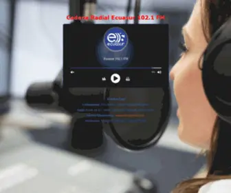 Ecuasurfmradio.com(ECUASUR 102.1 FM) Screenshot