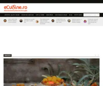 Ecuisine.ro(Te ajuta sa gatesti cu stil si sa alegi dintre sute de retete inedite) Screenshot