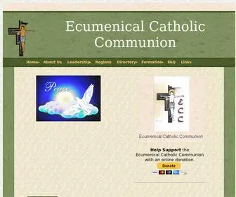 Ecumenical-Catholic-Communion.org(Ecumenical Catholic Communion) Screenshot