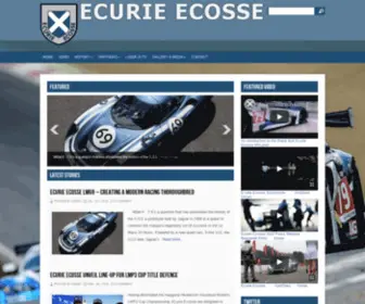 Ecurieecosse.com(ECURIE ECOSSE. Ecurie Ecosse) Screenshot