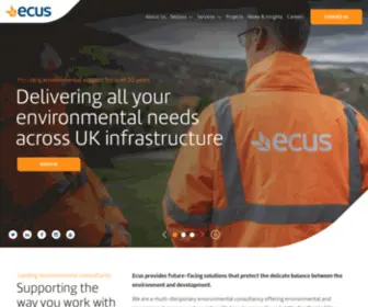 Ecusltd.co.uk(Ecus Environmental Consultants) Screenshot