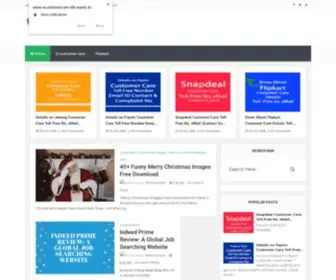 Ecustomercare.info(E-customer care) Screenshot