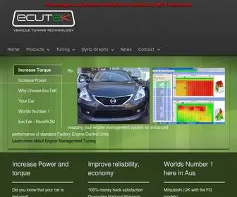 Ecutek.com.au(Ecutek enhance ECU's Tuning Re) Screenshot