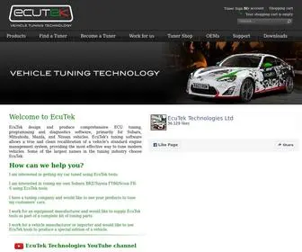 Ecutek.com(Advanced ECU Technology) Screenshot