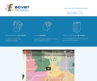 Ecvet-Toolkit.eu(ECVET Toolkit) Screenshot
