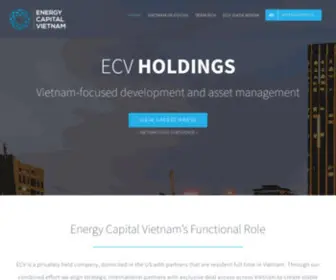 Ecvholdings.com(Energy Capital Vietnam) Screenshot