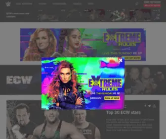 ECW-Onenightstand.com(ECW) Screenshot