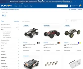 ECXRC.com(Horizon Hobby RC Cars and RC Trucks and Accessories) Screenshot