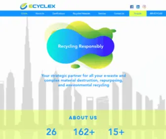 Ecyclex.com(Ecyclex International Recycling) Screenshot