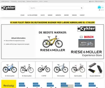 Ecykler.dk(ECykler a/s) Screenshot