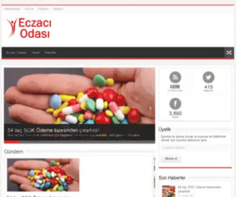 Eczaciodasi.com(Eczacıodası.com) Screenshot