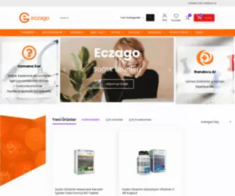 Eczago.com(Sağlık Ürünleri) Screenshot