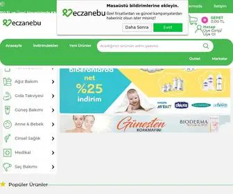 Eczanebu.com(E-Ticaret) Screenshot