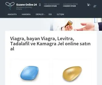 Eczaneonline24.com(Viagra) Screenshot