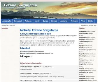 Eczanesorgulama.com(İstanbul) Screenshot