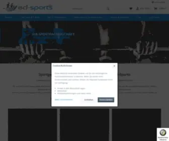 ED-Sports.de(Effektive Sportgeräte) Screenshot