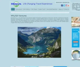 ED-Ventures.com(International Tour Operator) Screenshot