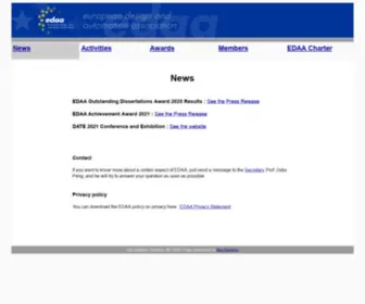 Edaa.com(European Design and Automation Association) Screenshot