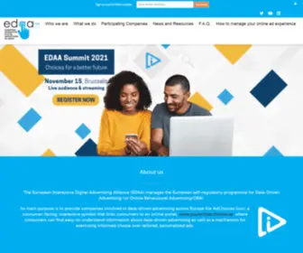 Edaa.eu(European Interactive Digital Advertising Alliance) Screenshot