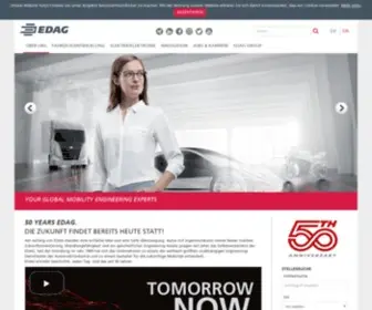 Edag.de(EDAG GmbH & Co) Screenshot
