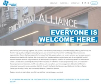 Edalliance.org(Educational Alliance) Screenshot